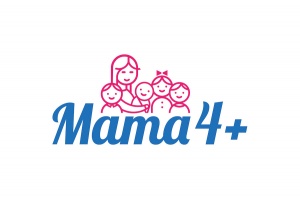 logo programu mama cztery plus